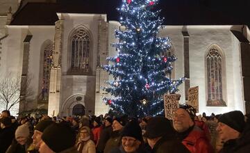 FOTO: Protivládny protest v Prešove