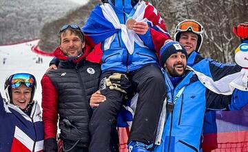 FOTO: Andrej Barnáš získal bronz v zjazdovom lyžovaní