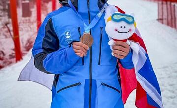 FOTO: Andrej Barnáš získal bronz v zjazdovom lyžovaní