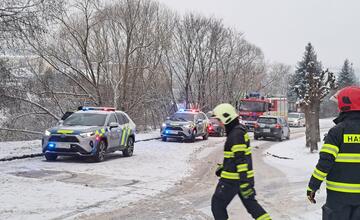 FOTO: V Bardejove došlo v rovnakom úseku už k tretej dopravnej nehode