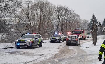 FOTO: V Bardejove došlo v rovnakom úseku už k tretej dopravnej nehode