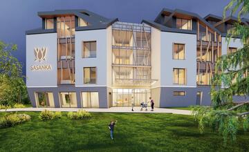 FOTO: Vizualizácia apartmánového domu za 20 miliónov eur v Tatrách