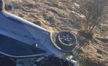 FOTO: Tragická dopravná nehoda medzi Kežmarkom a Huncovcami