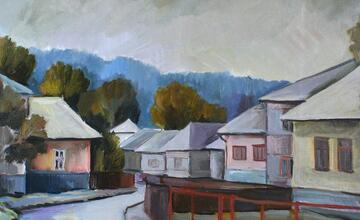 FOTO: Obrazy starej Sniny od Andreja Smoláka