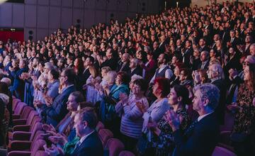 FOTO: 80. výročie v Divadle Jonáša Záborského v Prešove oslávili vo veľkom štýle