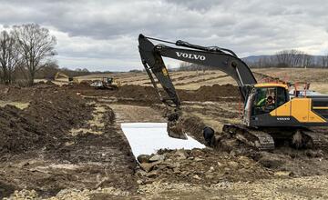 FOTO: Výstavba druhej etapy prešovského severného obchvatu R4