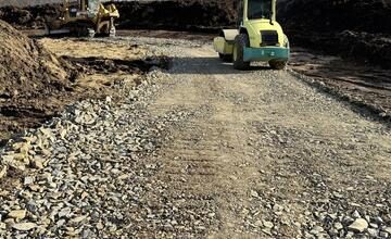 FOTO: Výstavba druhej etapy prešovského severného obchvatu R4