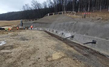 FOTO: Výstavba druhej etapy prešovského severného obchvatu R4