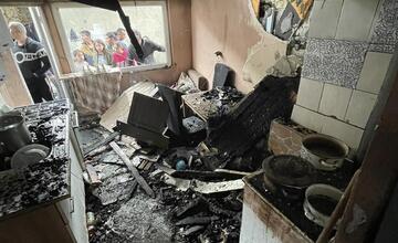 FOTO: Požiar obydlí v Stropkove a v obci Výborná