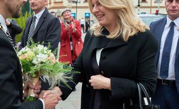 FOTO: Prezidentka Zuzana Čaputová navštívila Starú Ľubovňu