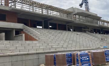 FOTO: Výstavba Futbal Tatran Arény v Prešove