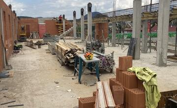 FOTO: Výstavba Futbal Tatran Arény v Prešove