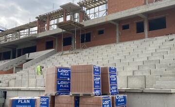 FOTO: Výstavba Futbal Tatran Arény v Prešove