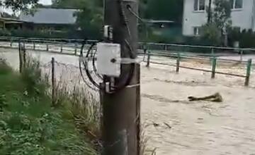 FOTO: Obce v Prešovskom kraji sú po búrkach pod vodou 