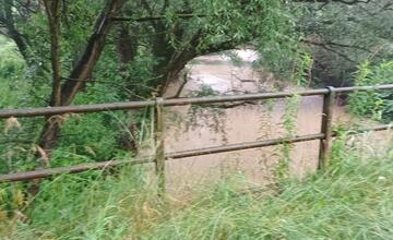 FOTO: SHMÚ vyhlásilo prvý stupeň povodňovej aktivity v povodí Torysy