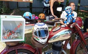 FOTO: Na motostretnutí sa pre Vanesku z Kežmarku vyzbieralo vyše 11-tisíc eur