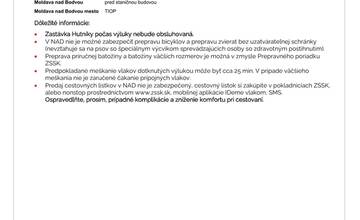 FOTO: Výluky vlakov v Košickom kraji (27. týždeň)