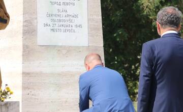 FOTO: V Levoči si pripomenuli 80. výročie SNP 
