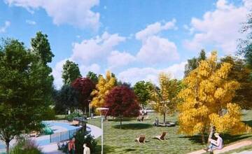 FOTO: Na popradskom sídlisku vyrastie nový park