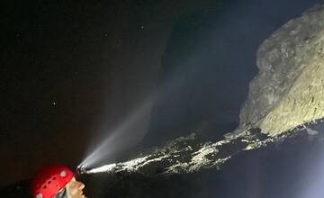 FOTO: V masíve Gerlachovského štítu uviazali dvaja poľskí horolezci