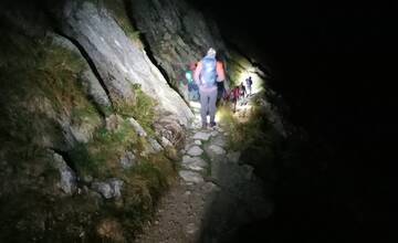 FOTO: V masíve Gerlachovského štítu uviazali dvaja poľskí horolezci