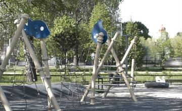 FOTO: Park na nábreží v Poprade