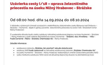 FOTO: Výluky vlakov na východe, pripravte sa na obmedzenia