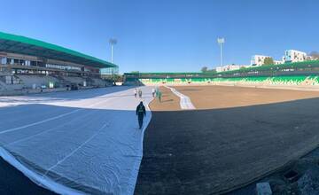 FOTO: Prípravy Futbal Tatran Arény na zimu