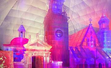 FOTO: Tatranský ľadový dóm otvoril svoje brány