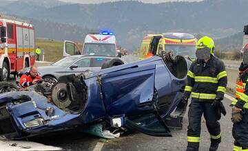 FOTO: Pre tragickú nehodu za Braniskom uzavreli časť diaľnice