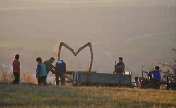 Lavička v Kežmarku ponúka magický výhľad na Vysoké Tatry