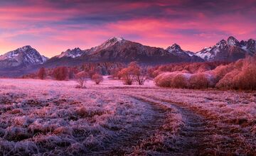 FOTO: Fotografa prekvapil v prvý deň tohto roka najfarebnejší západ slnka