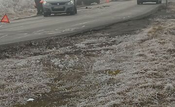 FOTO: Na vjazde do Popradu sa zrazili dve osobné autá