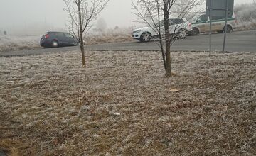 FOTO: Na vjazde do Popradu sa zrazili dve osobné autá