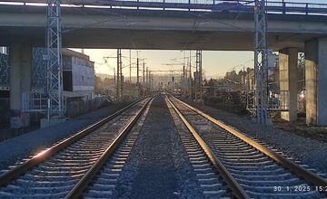 FOTO: Ako aktuálne vyzerá rekonštrukcia na železničnej stanici v Humennom? 