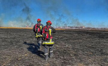 FOTO: Pri Stráňach pod Tatrami opäť horel lesný porast