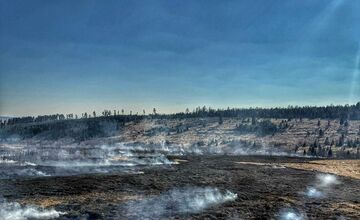 FOTO: Pri Stráňach pod Tatrami opäť horel lesný porast