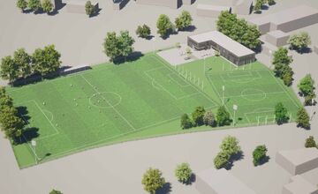 FOTO: V Kežmarku má pribudnúť nový futbalový štadión