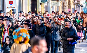FOTO: Fašiangové slávnosti v Prešove opäť pozitívne prekvapili