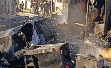 FOTO: Vo Veľkom Šariši došlo k tragickému požiaru unimobuniek