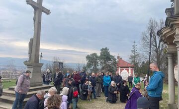 FOTO: Krížová cesta na Prešovskú kalváriu