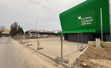 FOTO: Okolie Futbal Tatran Arény čaká rozsiahla rekonštrukcia