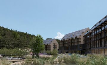 FOTO: Zo Slalomu luxus: V Mlynkoch vyrastie nový apartmánový komplex