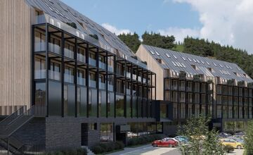 FOTO: Zo Slalomu luxus: V Mlynkoch vyrastie nový apartmánový komplex