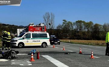 FOTO: Tragická dopravná nehoda na križovatke obcí Tovarné a Sedliská