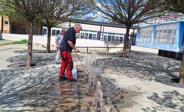 FOTO: Prešov opäť žije fontánami. Obyvatelia to chvália