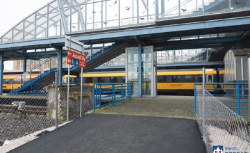 FOTO: Pre rozsiahlu rekonštrukciu bol v Poprade uzatvorený podchod pre peších