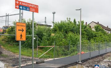 FOTO: Pre rozsiahlu rekonštrukciu bol v Poprade uzatvorený podchod pre peších