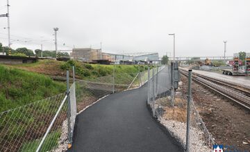 FOTO: Pre rozsiahlu rekonštrukciu bol v Poprade uzatvorený podchod pre peších