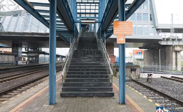 FOTO: Pre rozsiahlu rekonštrukciu bol v Poprade uzatvorený podchod pre peších